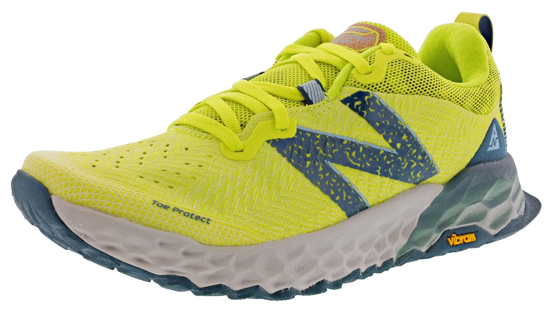 toe - spring running shoes reflective visibility New Balance Women's Fresh Foam Hierro v6 Outdoors Trail Running Shoes
