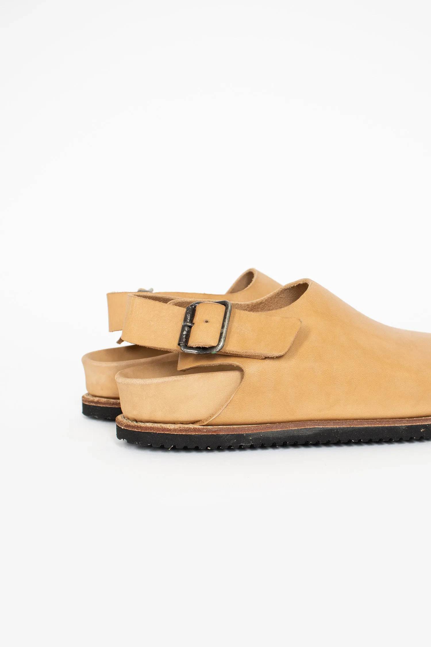 Snow protection Side Zip BRK11 Open Toe Sandal CO171T Tan