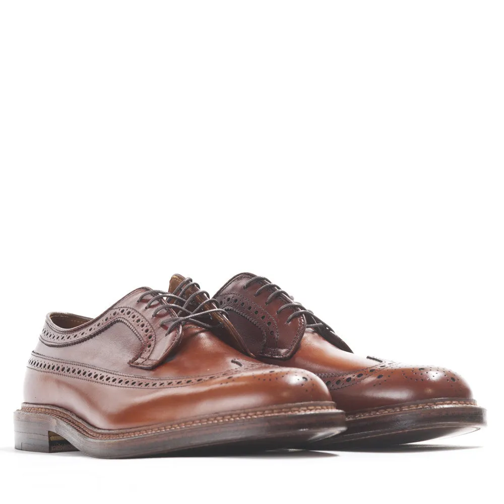 packable Alden Longwing Blucher 979 in Burnished Tan Calf