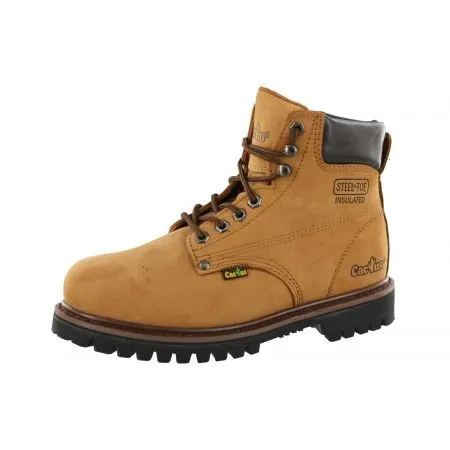 office workers suede - type Cactus Mens Safety Steel Toe Oil Resistant High Top Work Boots 611s