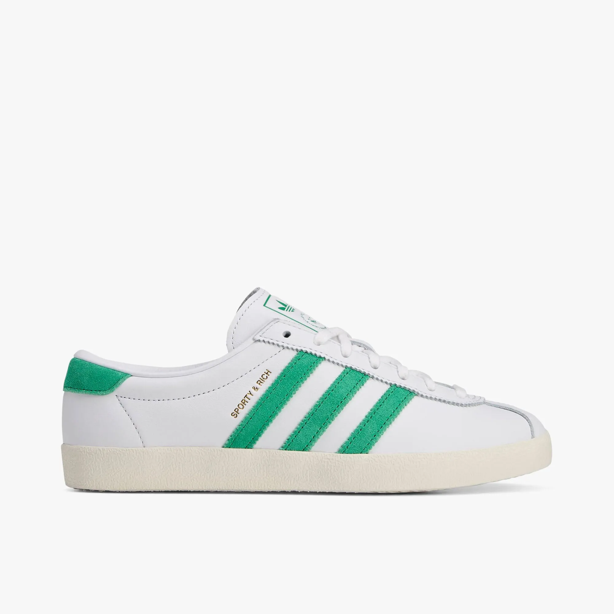 Precision Stitching adidas Originals x Sporty & Rich Blanc Cloud White / Off White - Court Green