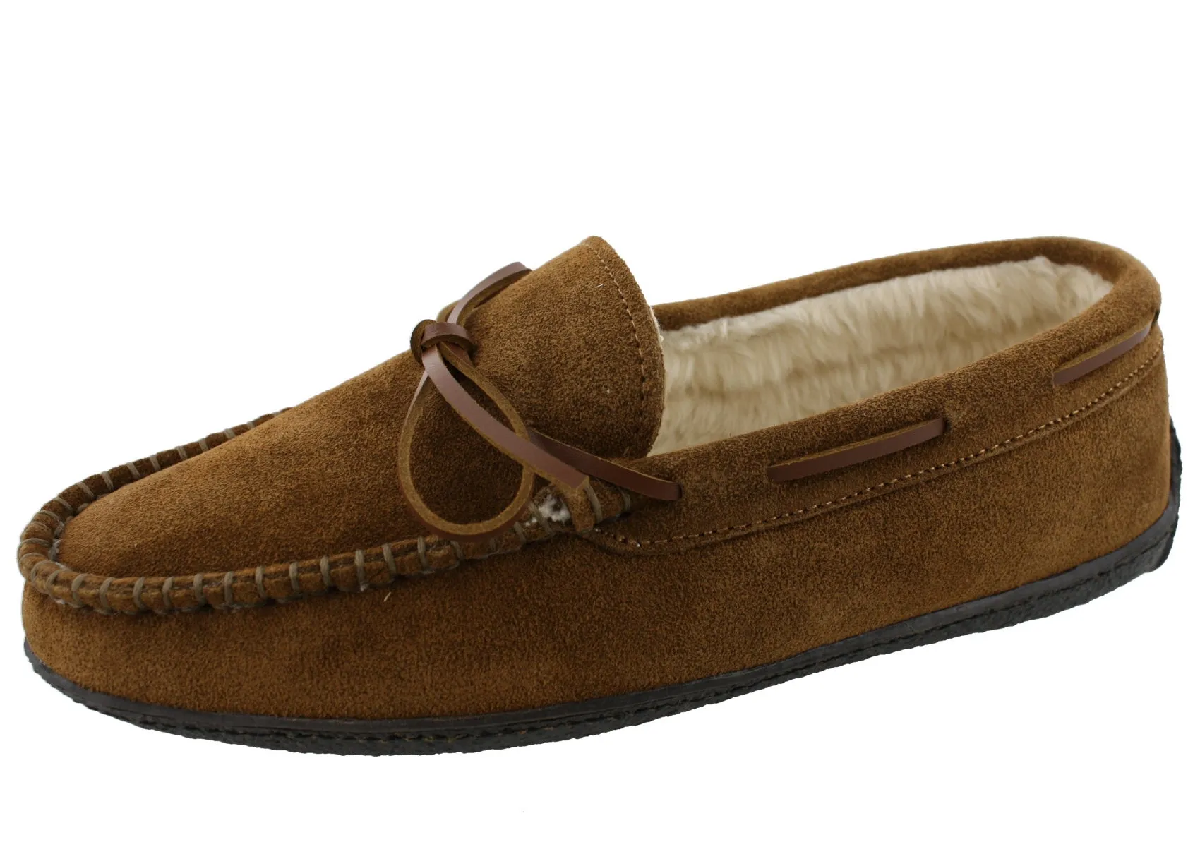 Comfortable Stability Comfort Lock Clarks Men's Augusta Moccasin Winter Slippers