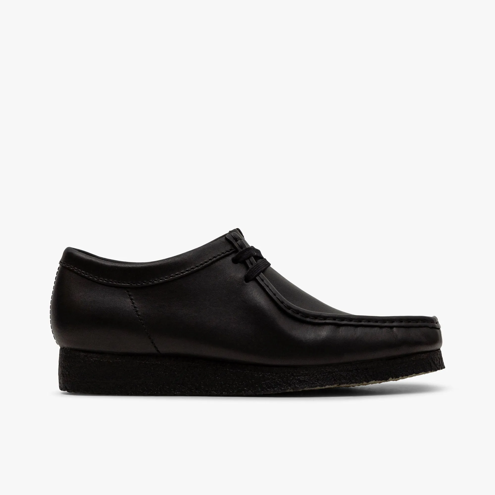 Clarks Originals Wallabee / Black Leather Ventilation