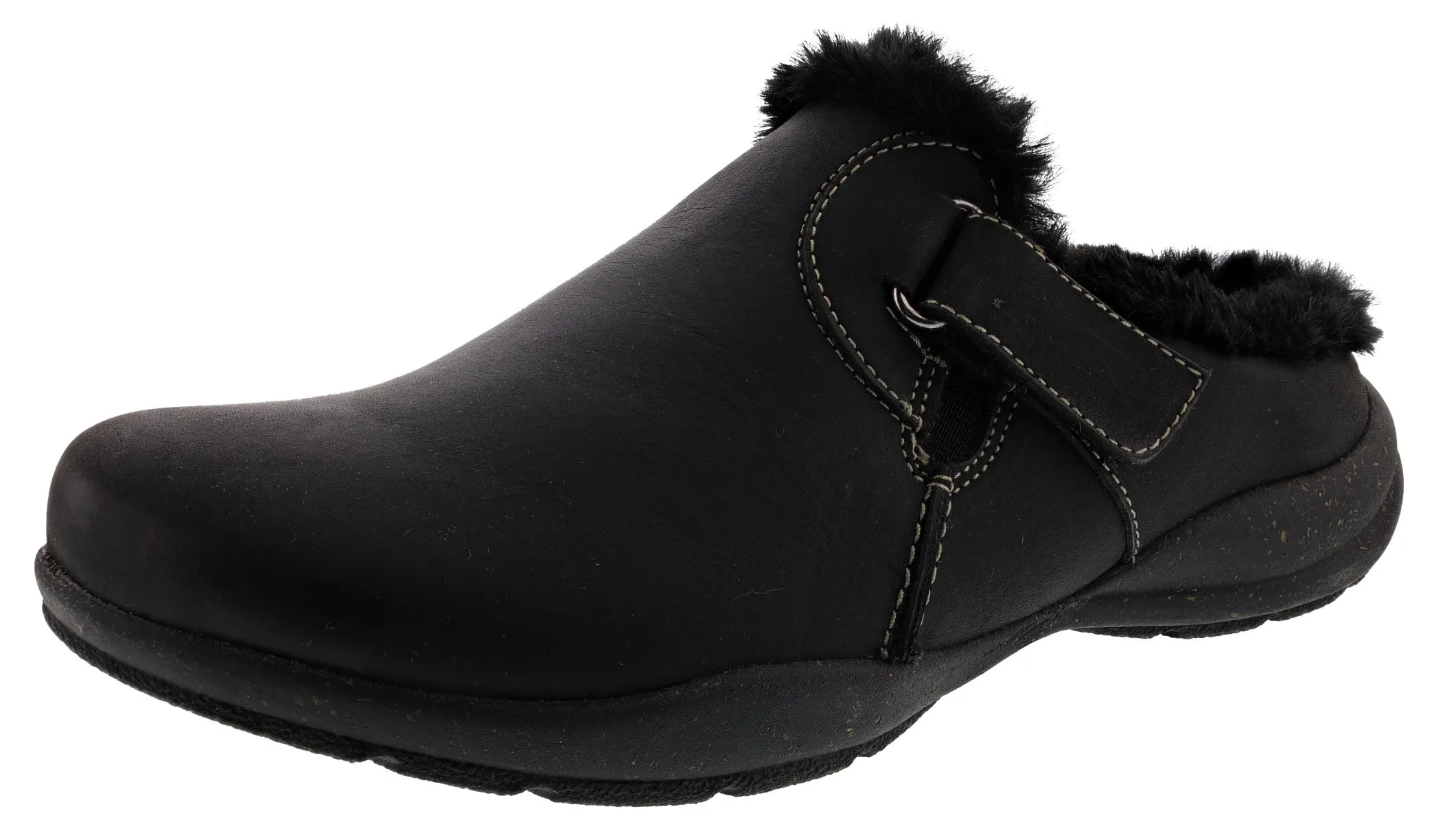 Clarks Women's Slip On Roseville Lined Winter Clogs Comfortable Technology