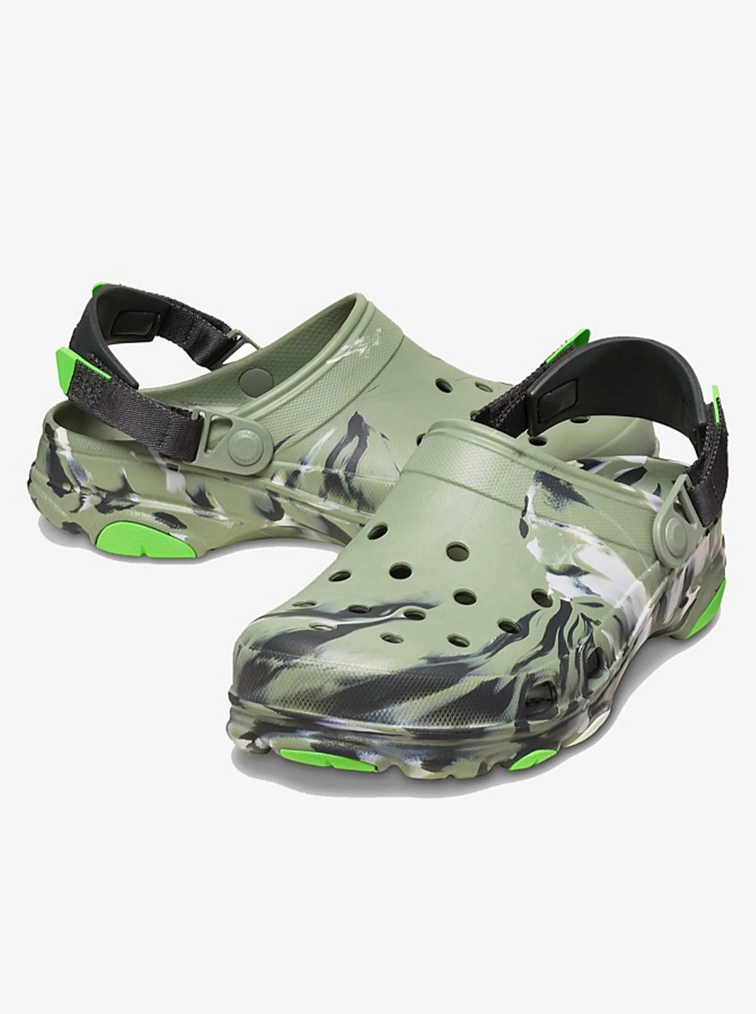 Classic All Terrain Marbled Clog Unisex Running Cool Surface