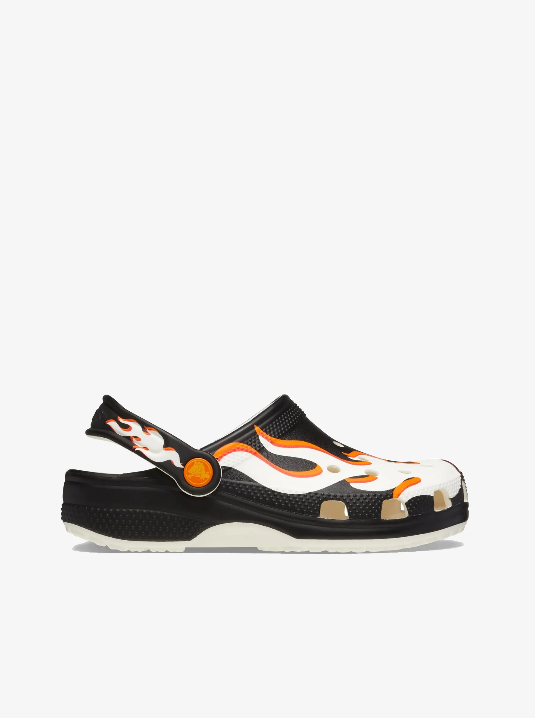 Ergonomic Design Washable Classic Glow Flames Clog Kids