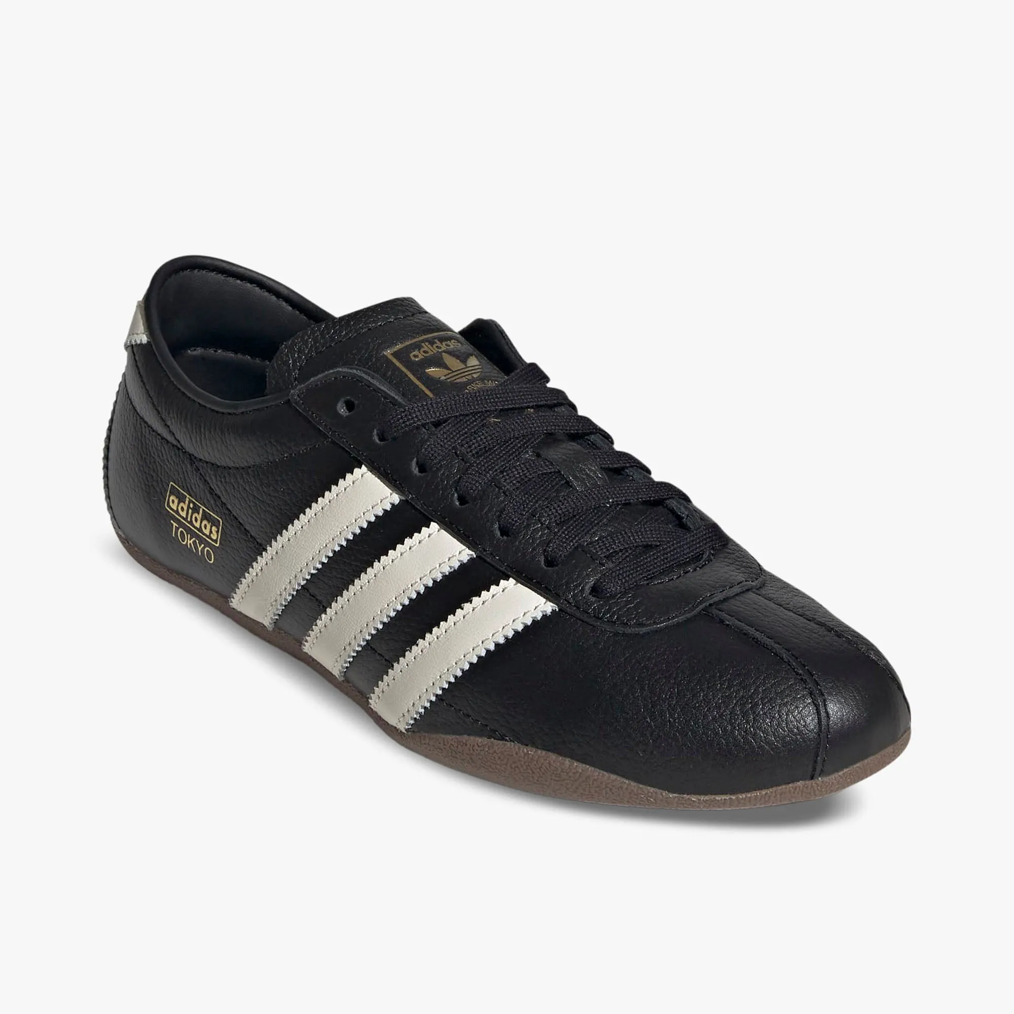 Quiet Footprint adidas Originals Women's Tokyo Core Black / Off White - Gold