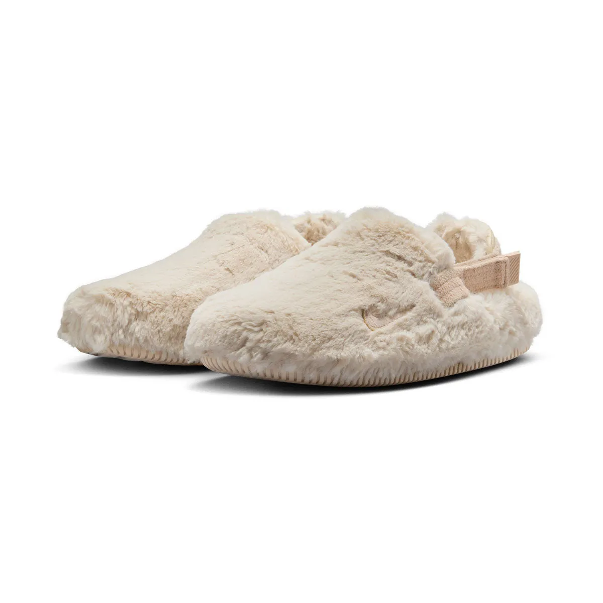 Wind Step Nike Calm SE 'Sanddrift Fur' Women's Mules