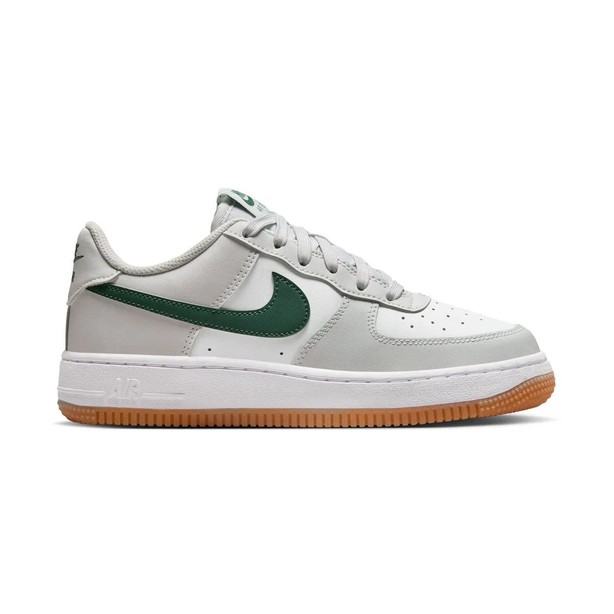 Fitness Comfort Outsole Nike Air Force 1 'Photon Dust Fir Gum White' Big Kids' Shoes