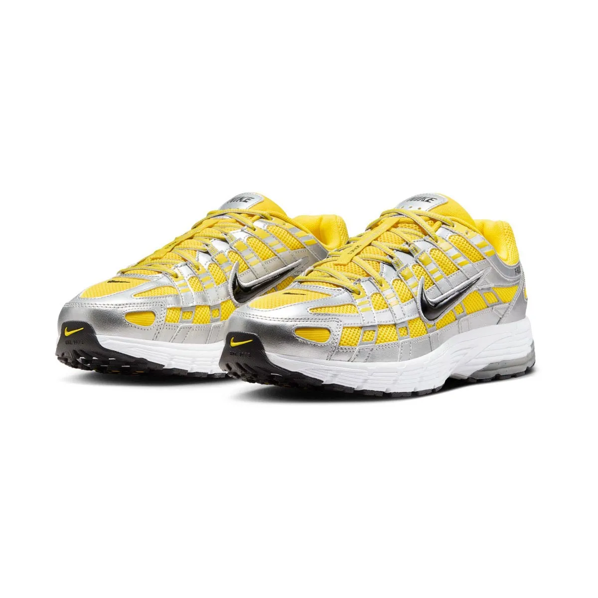 Elastic laces Nike P-6000 'Lightning Silver Metallic' Men's Shoes