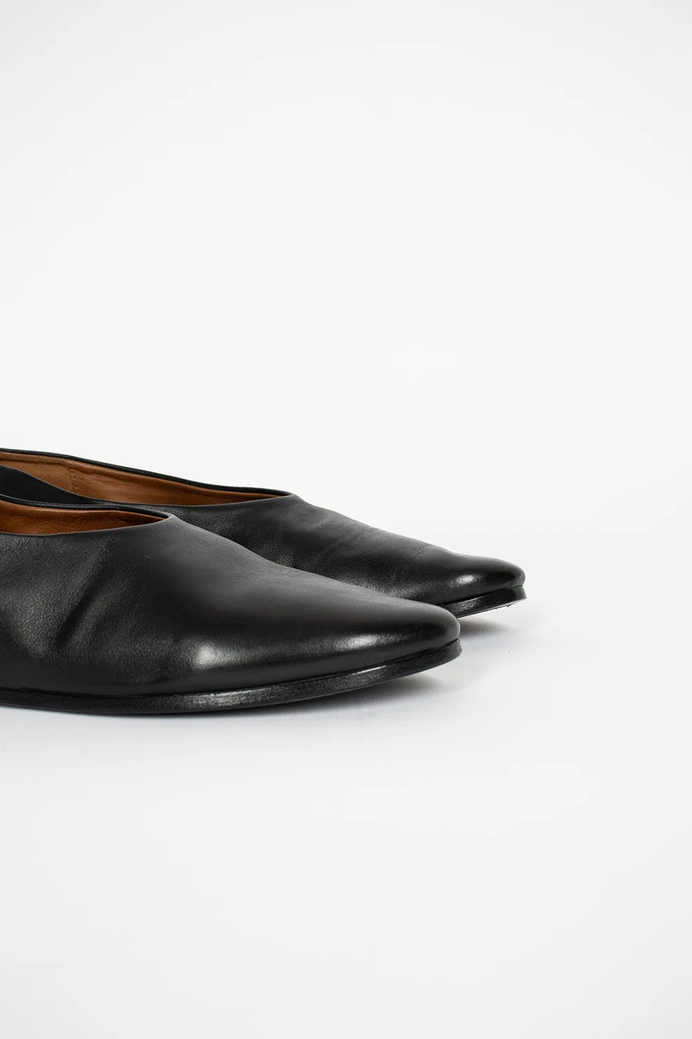 Good elasticity Eco Material Cold Weather Commuter Coltellaccio Ballerina Black