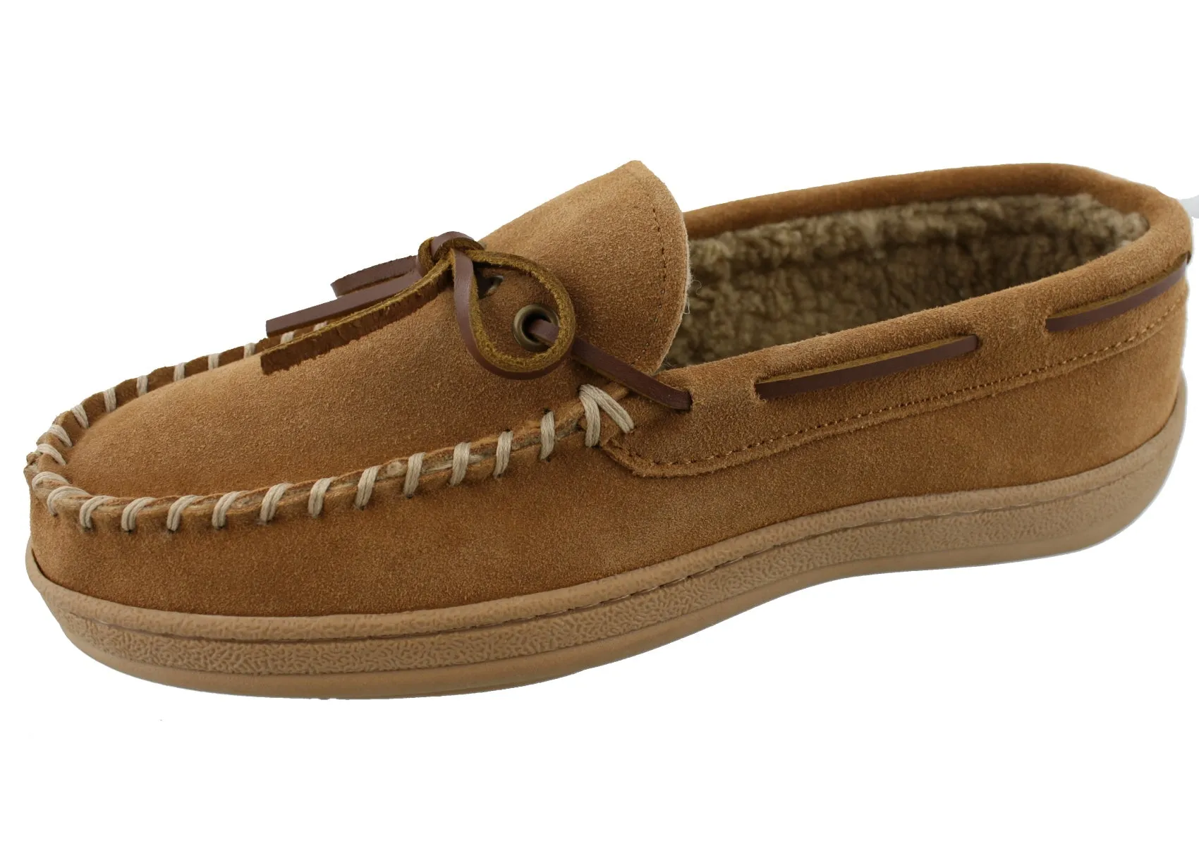 Quick Travel Sleek Finish Clarks Men Warm Cozy Slip On Moccasin Winter Slippers Rudy