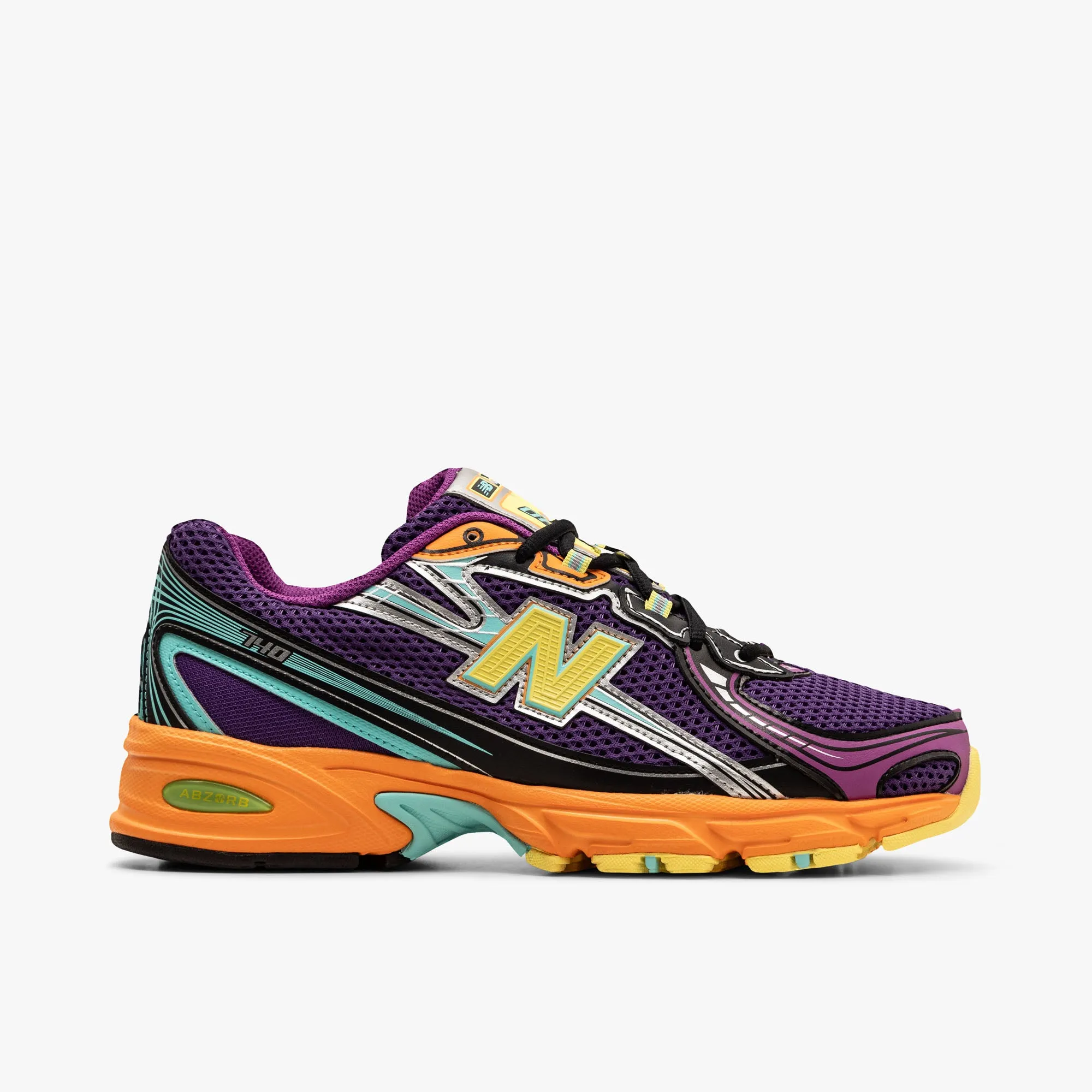 foam New Balance 740 Concord Grape / Firefly