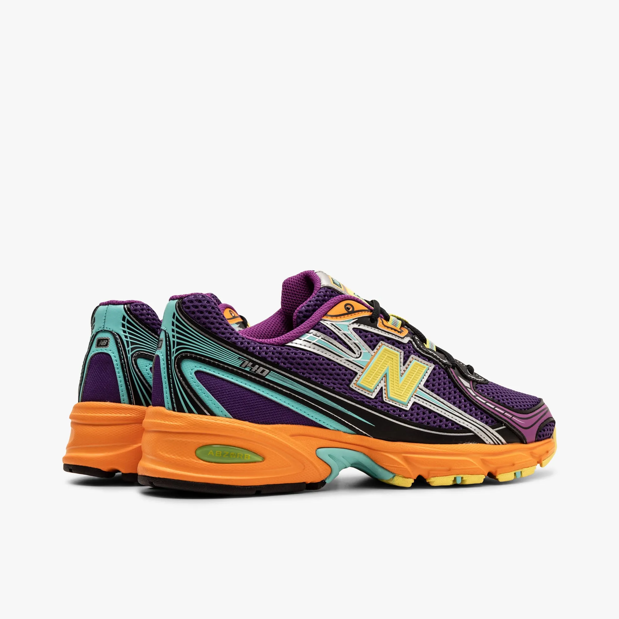 New Balance 740 Concord Grape / Firefly reinforced - structure shoes