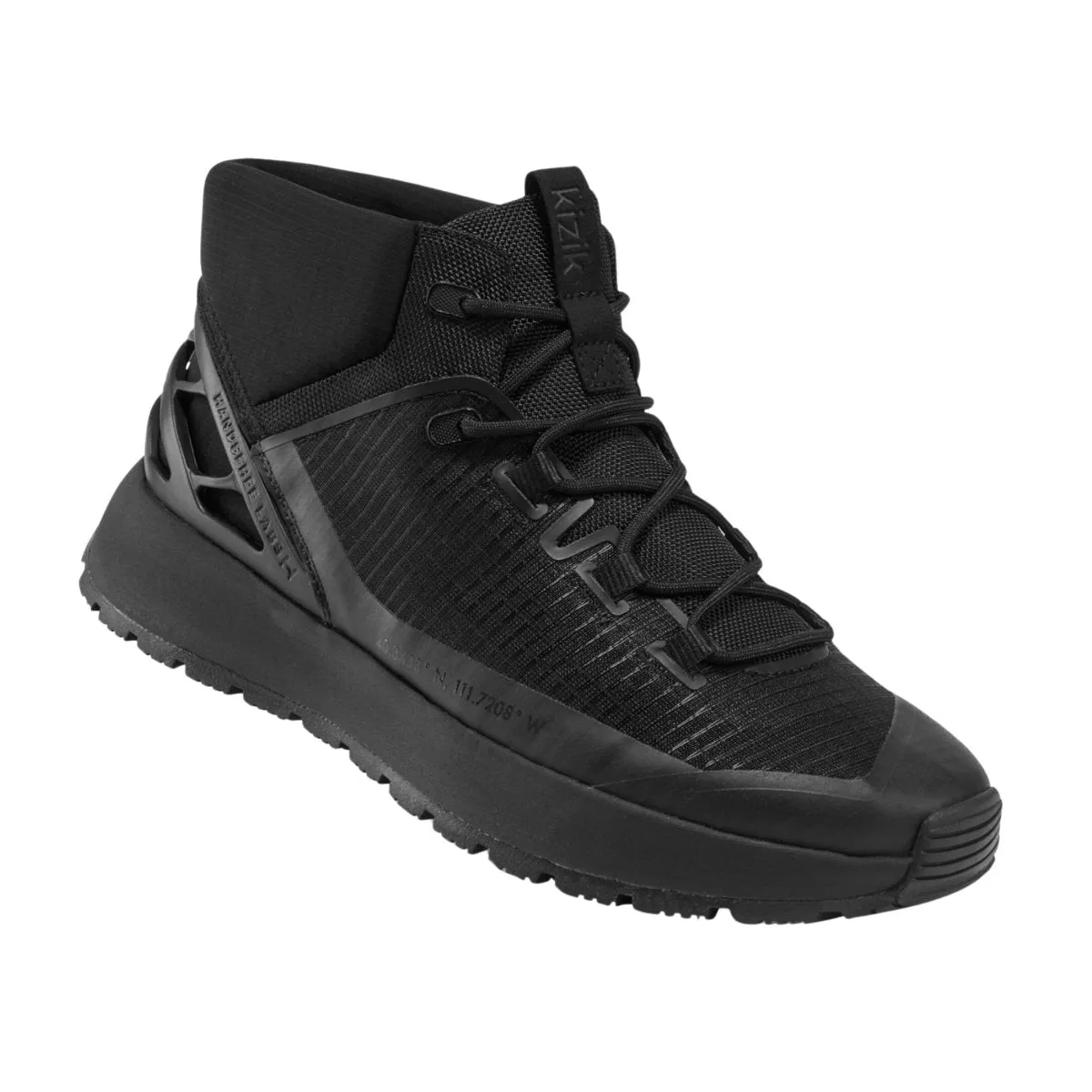 Kizik Men's Wasatch Mid Blackout Deep Tread