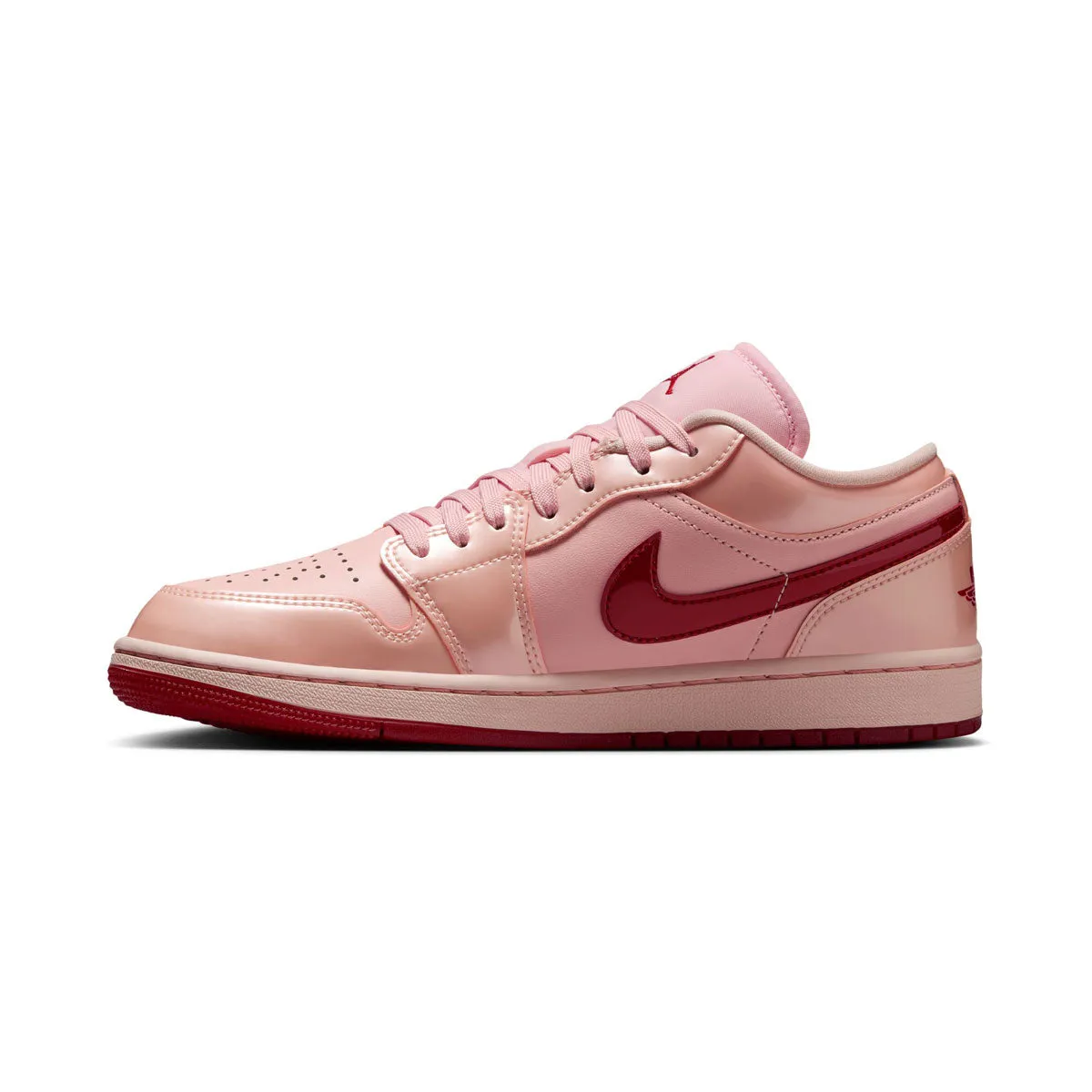 Frost Safe Air Jordan 1 Low SE 'Patent Valentine's Day' Women's Shoes