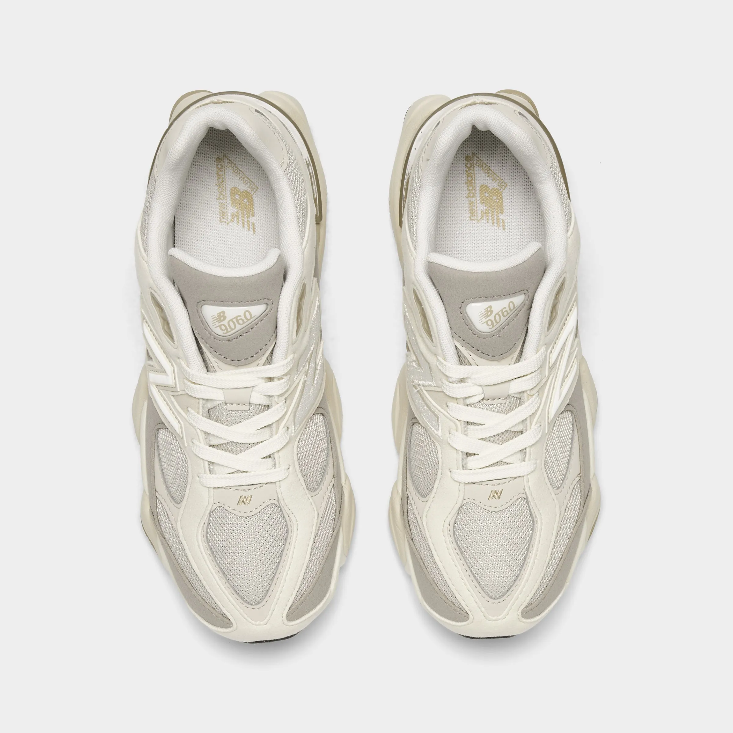 New Balance Juniors' 9060 Linen / Timberwolf increased endurance Muscle Focus