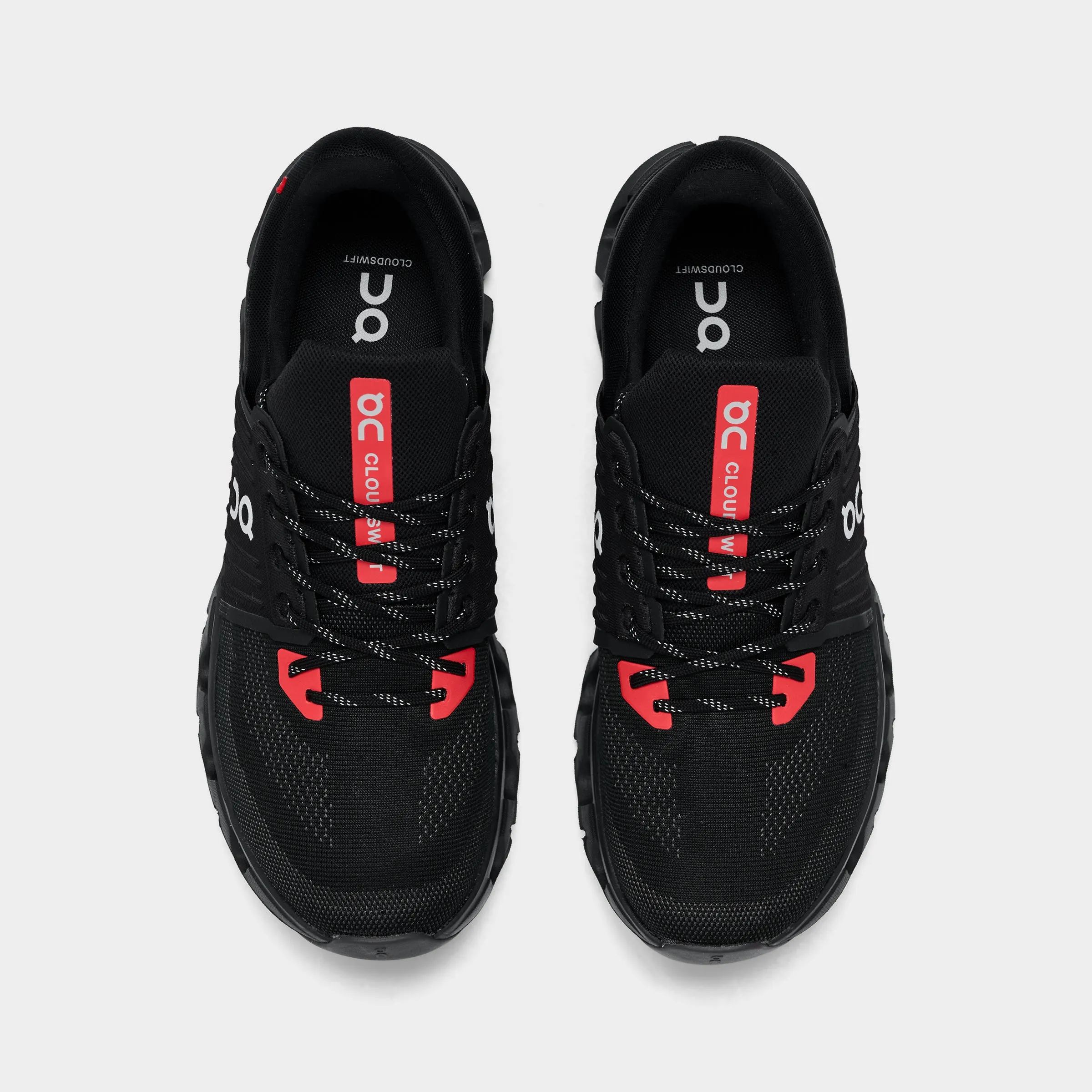 extra - narrow running wear On Cloudswift 4 Black / Grey - Red