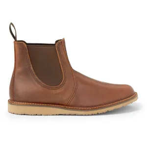Red Wing Men's Weekender Chelsea 3311 Copper Rough and Tough Rugged Look
