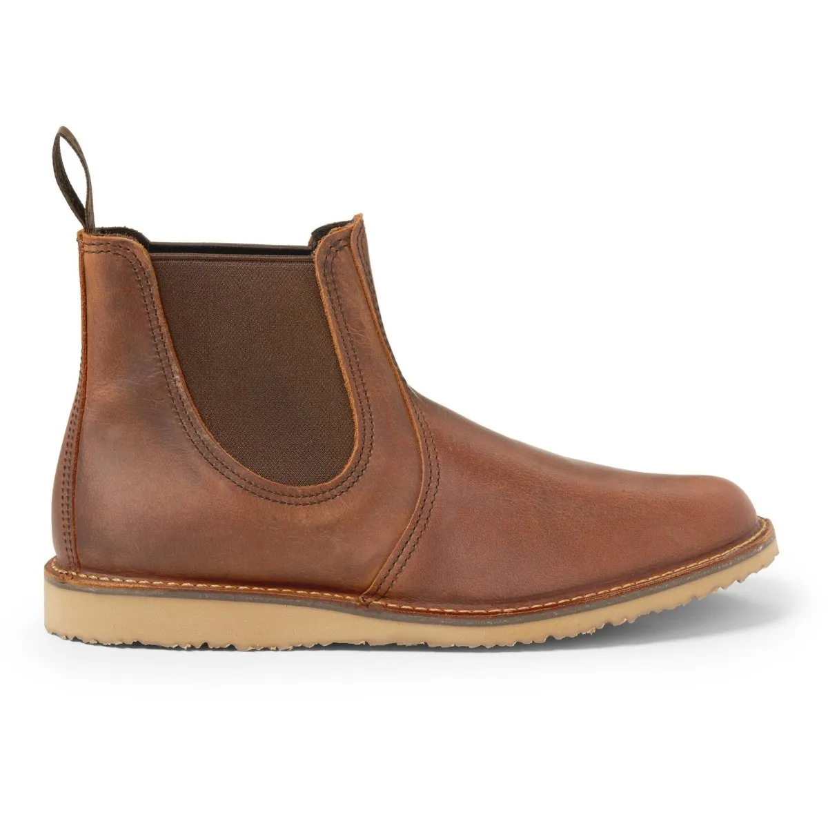 Red Wing Men's Weekender Chelsea 3311 Copper Rough and Tough Rugged Look
