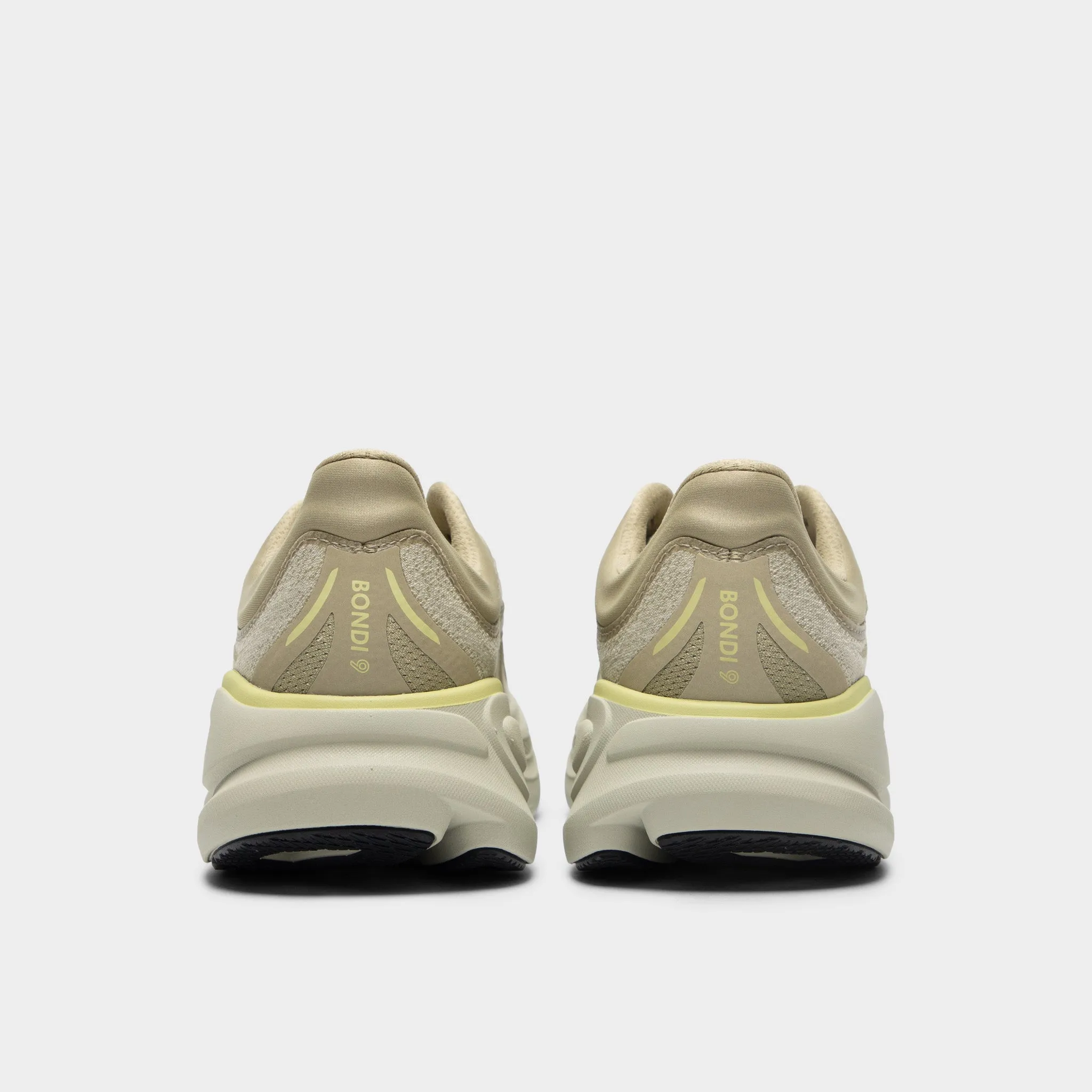 Smooth Step energy - returning sole shoe feature Hoka Bondi Green / Brown