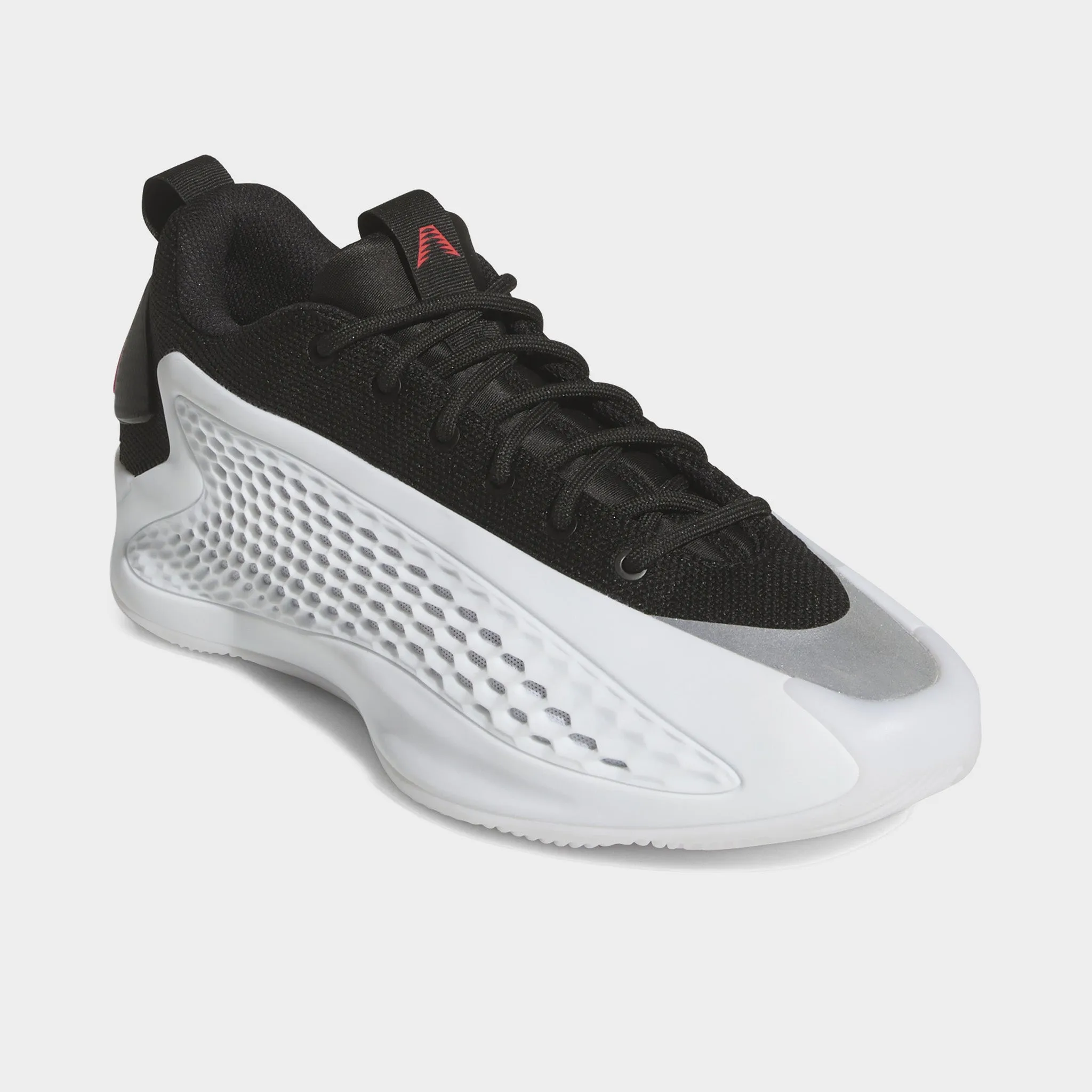 adidas Anthony Edwards 1 Low White / Black - Red Arch Reinforcement Reliable Footwear