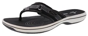 Active Outdoor Shoes Clarks Women Sandals Lightweight Flip Flops Breeze Sea