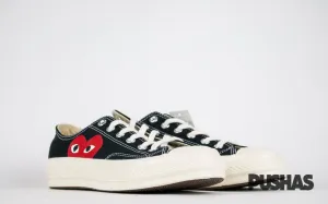 Comme des Garcons Play x Chuck Taylors Low Top - Black (New) Ultimate support