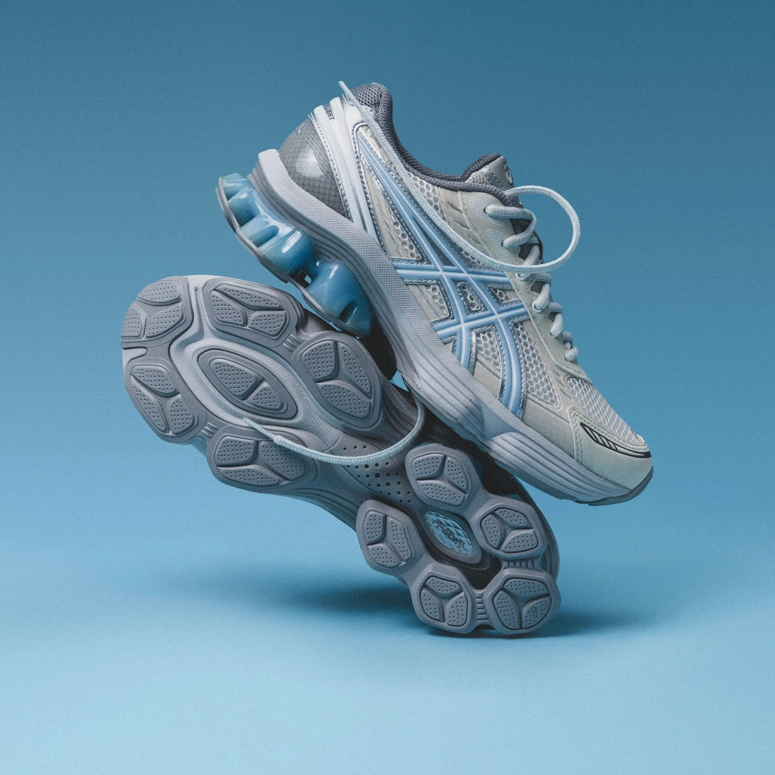 MEN'S ASICS |  Gel-Kinetic Fluent Created by Emmi  (Cream Soft Sky) Orthopedic Fit