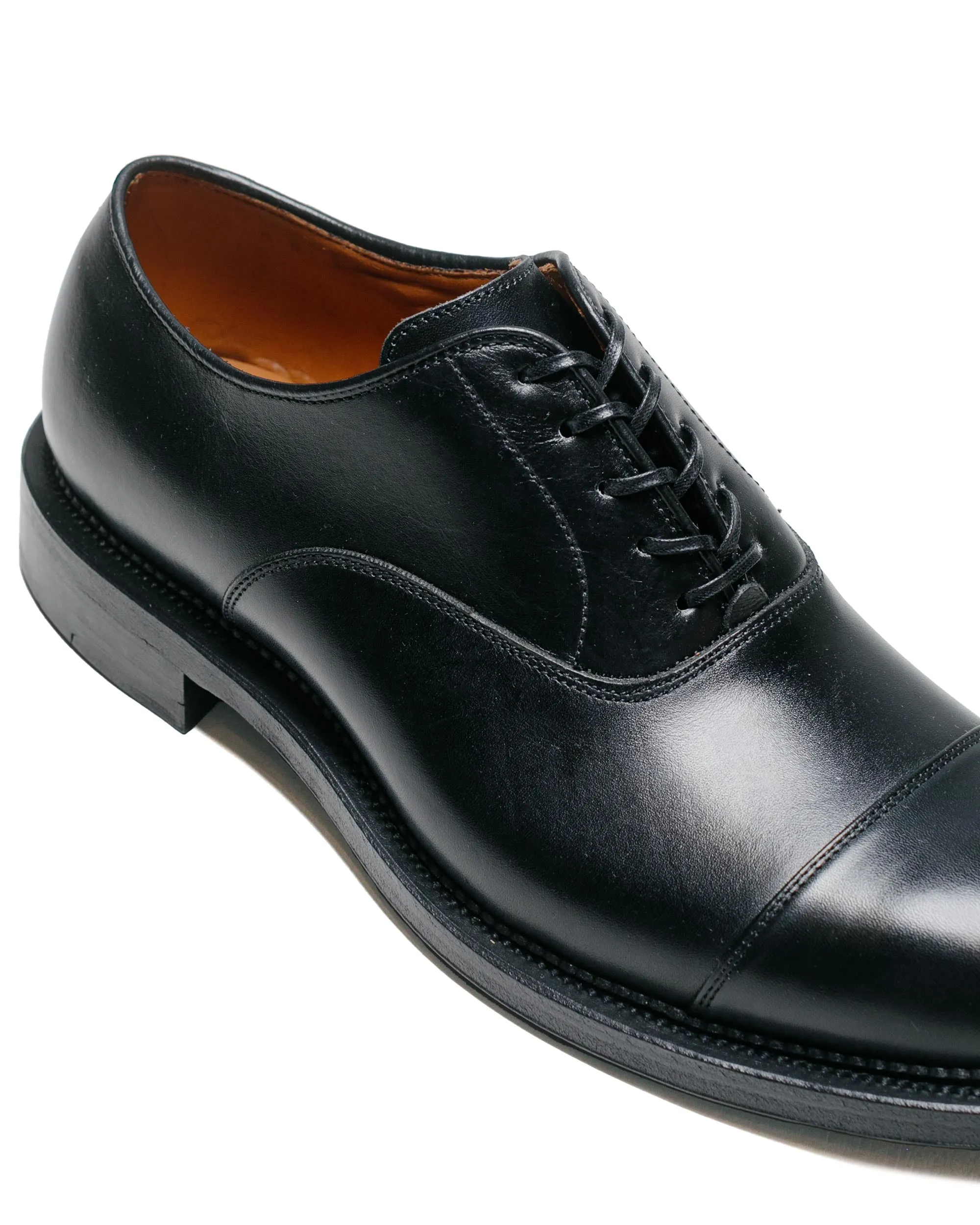 Viberg Bastion Oxford Black French Calf fall fashions