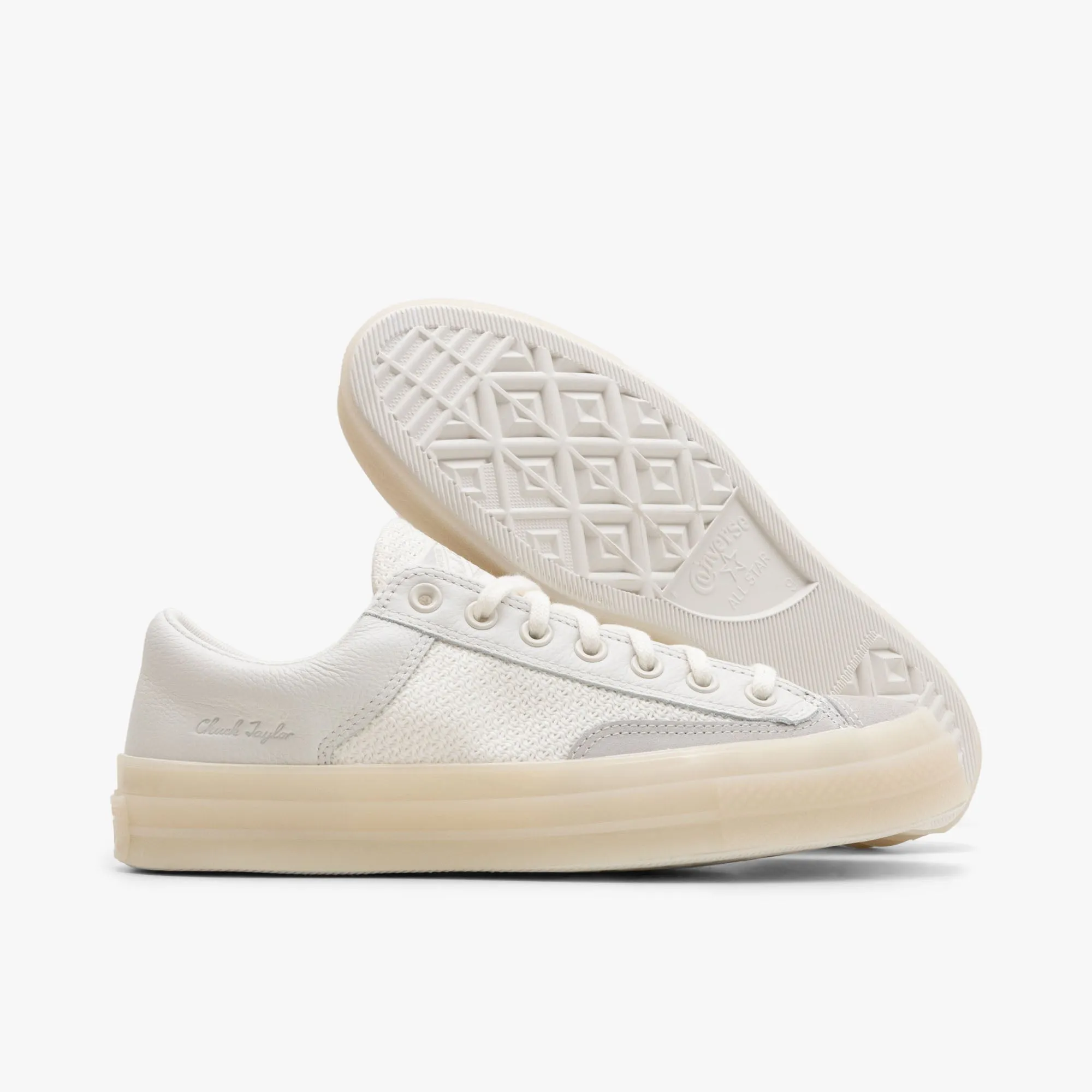 Comfort Feel Leather Material Converse 70 Marquis Mixed Materials Vintage White