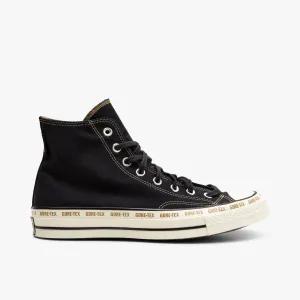 Quick lacing Skate Style Converse Chuck 70 Hi GTX Black / Toadstool Tan - Egret