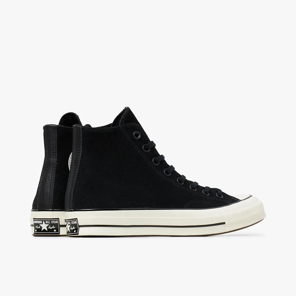 comfort features Converse Chuck 70 Hi Suede Black / Egret - Ancestral Blue