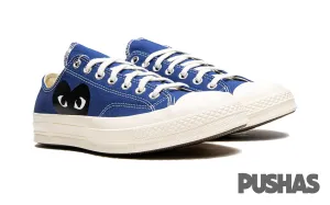 Long Wearing Converse Chuck Taylor All Star 70 Ox 'Comme des Garcons PLAY Blue Quartz' (2021)