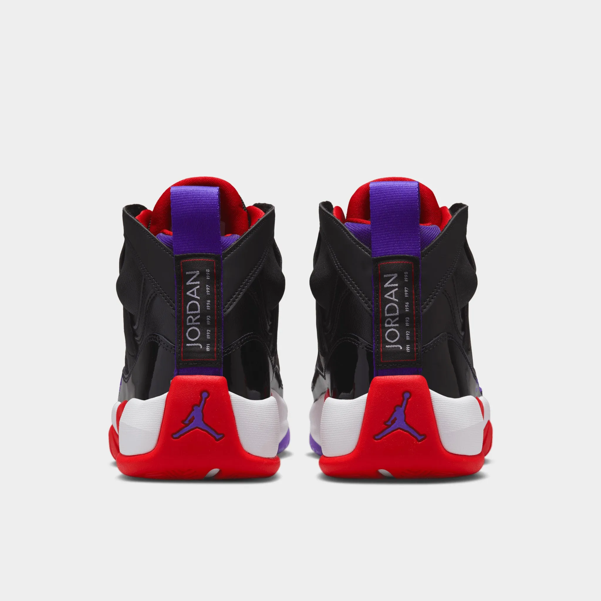 Sneakers Smooth Soles LaceUpDesign Jordan Women's Jumpman Two Trey Black / True Red - Dark Concord
