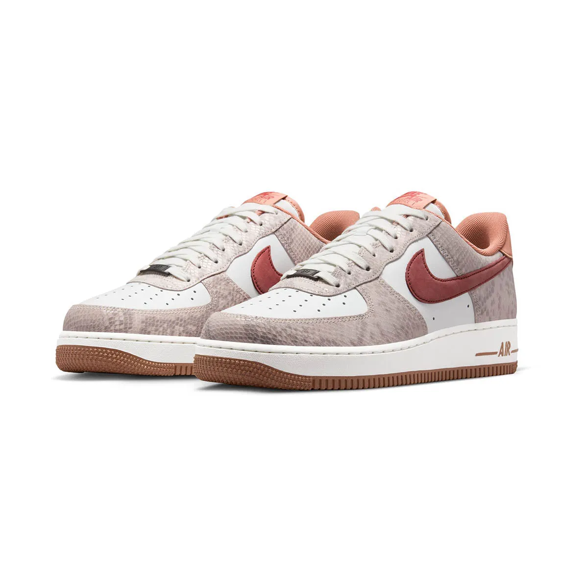 Nike Air Force 1 Low 'Canyon Rust Snakeskin' Men's Shoes Flex Hike Fast Fit
