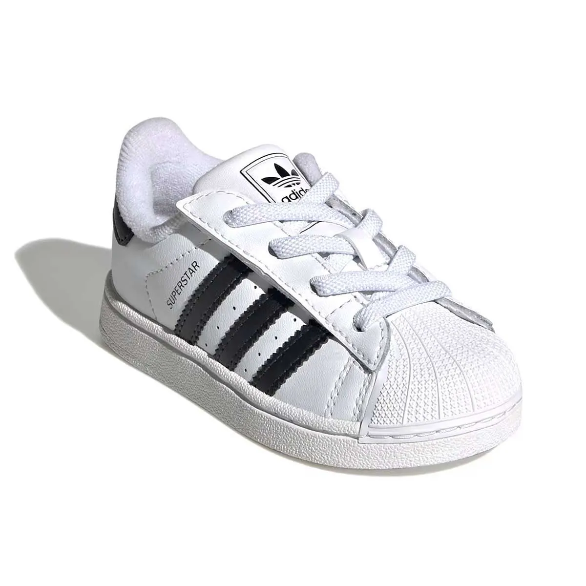 Craftsmanship Adidas Superstar II Elastic Lace 'White Black' Toddler Shoes