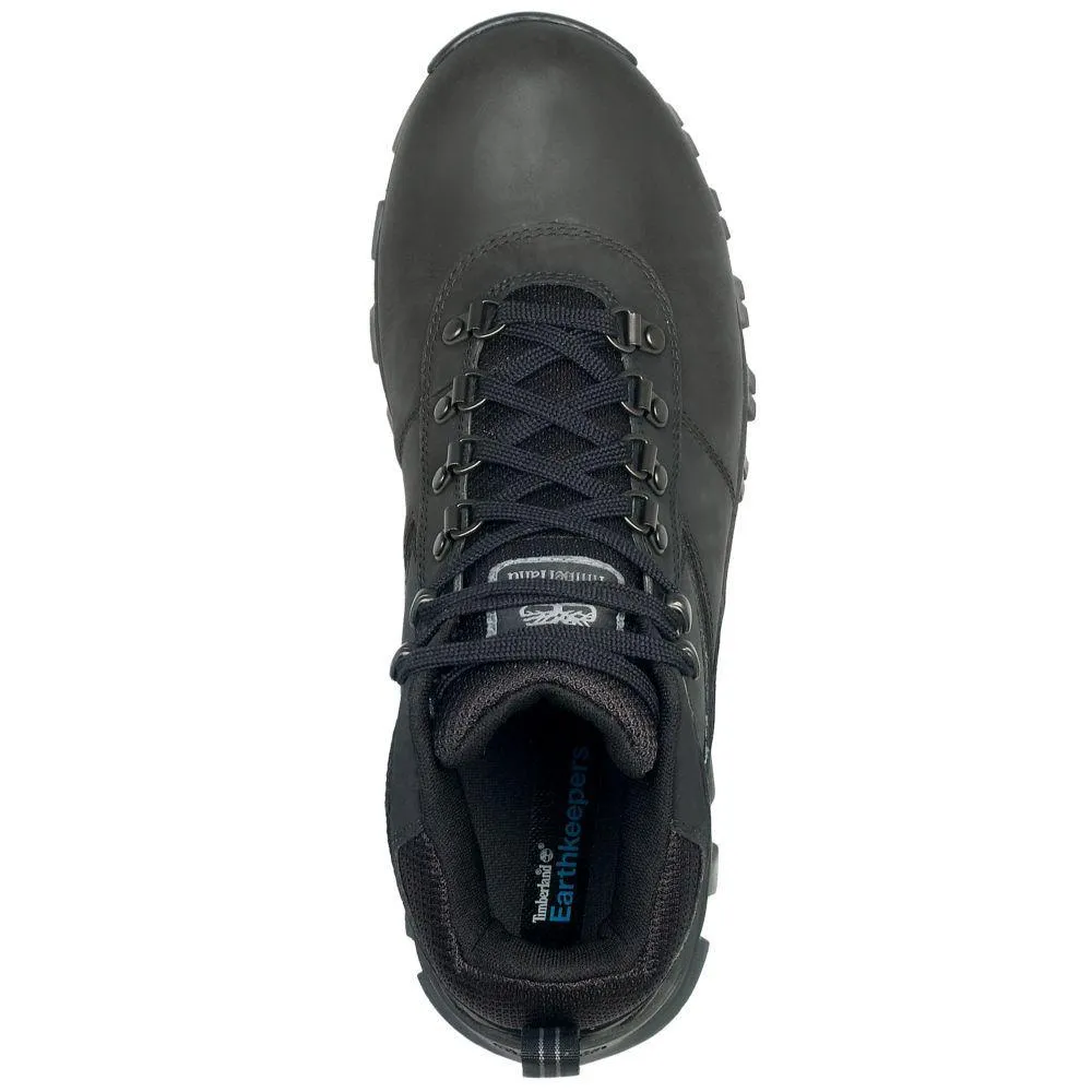 Artist Smart Look Timberland Men's Mt. Maddsen Mid Hiking Boots Black Waterproof