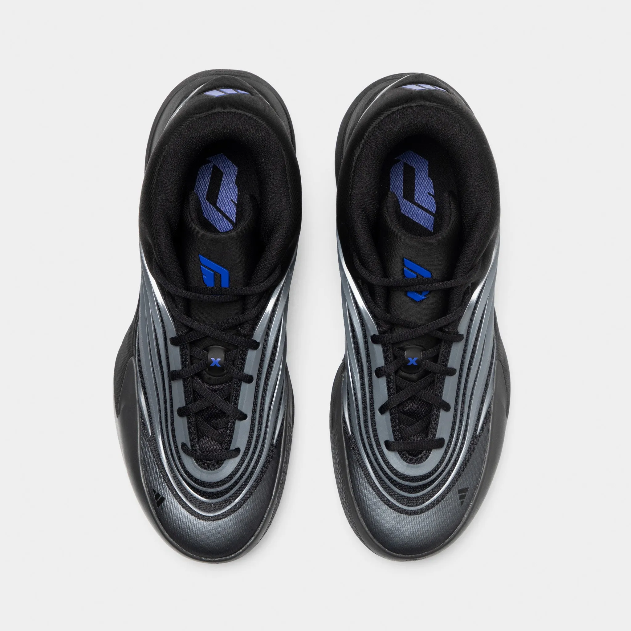 Flexible Transition Zone All Weather Wear adidas Dame X Black / Iron Mountain - Lucky Blue