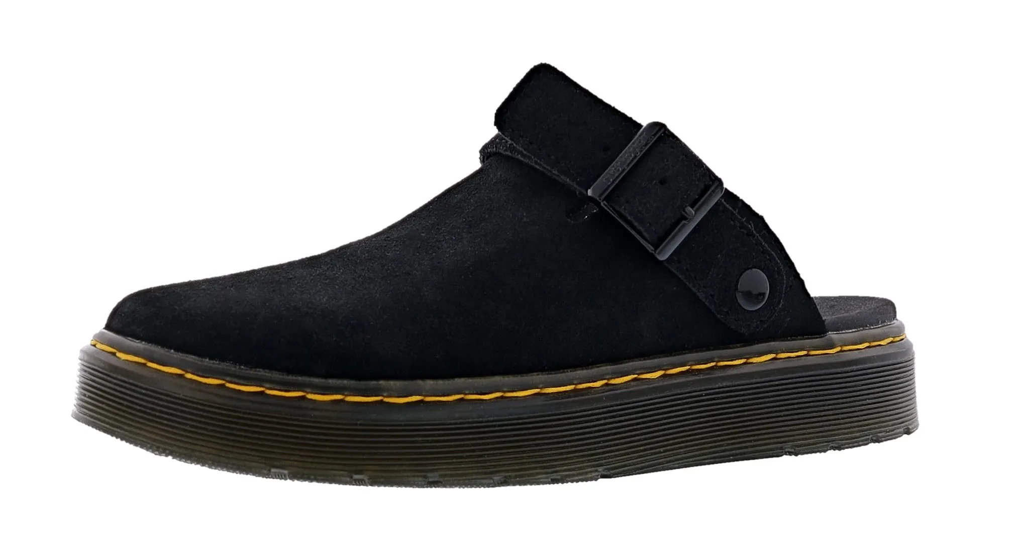 Date Outfit Dr. Martens Carlson Suede Casual Slingback Mule Shoes