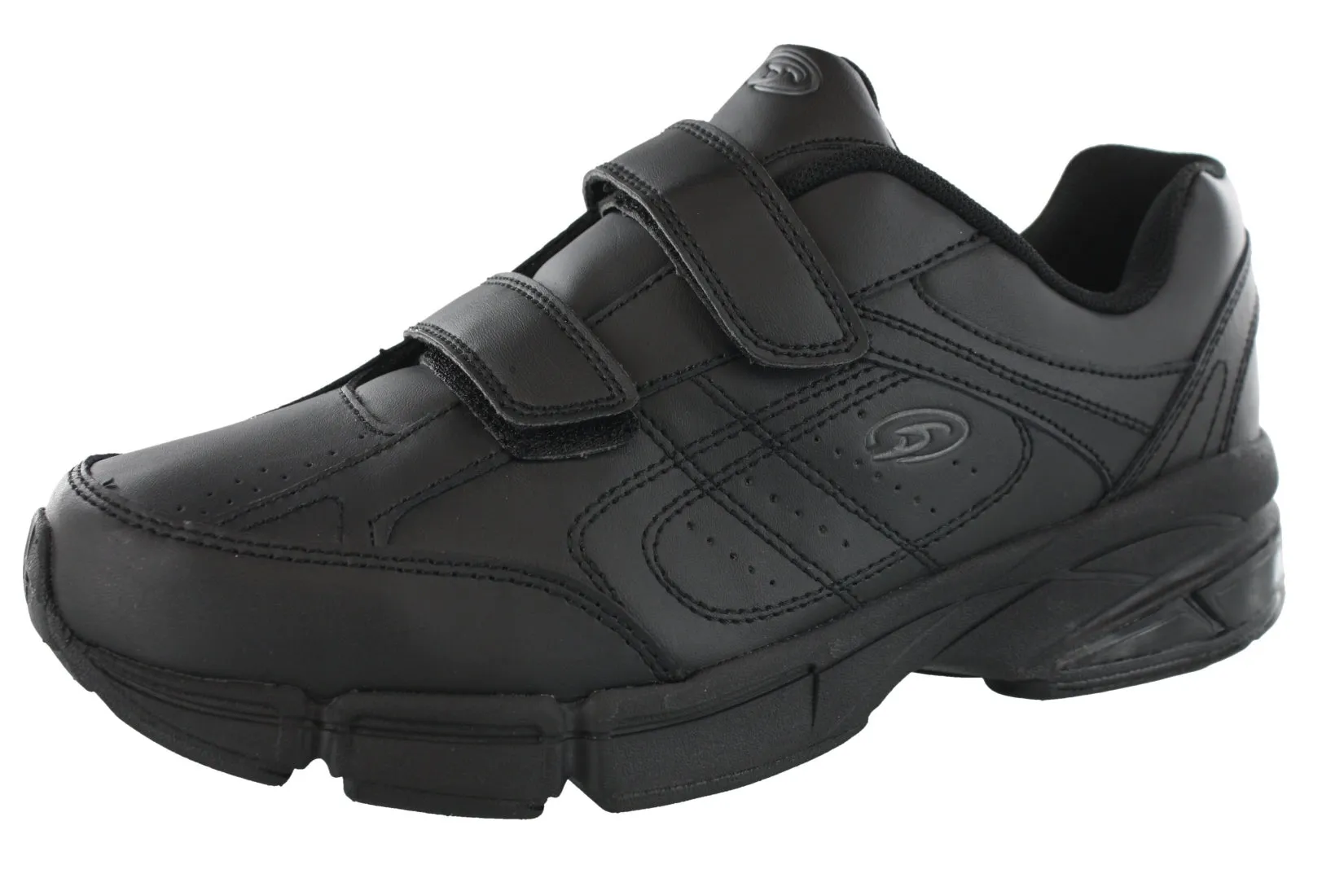 for charity runs Dr. Scholls Mens Omega Hoop and Loop Tennis Shoes for Elderly Wide Width