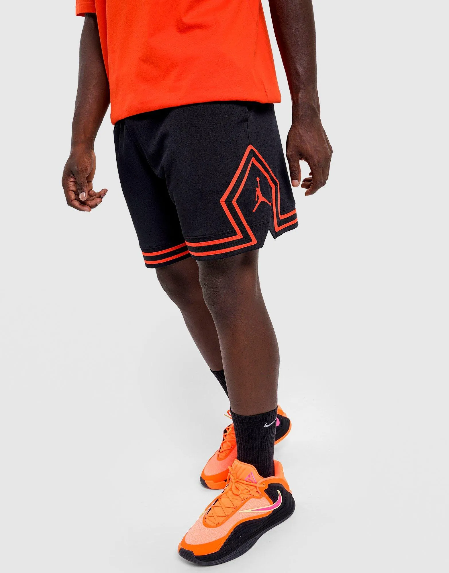 Dri-FIT Mesh Diamond Shorts Hyperlock Heel Counter Flexible Outsole Flexure