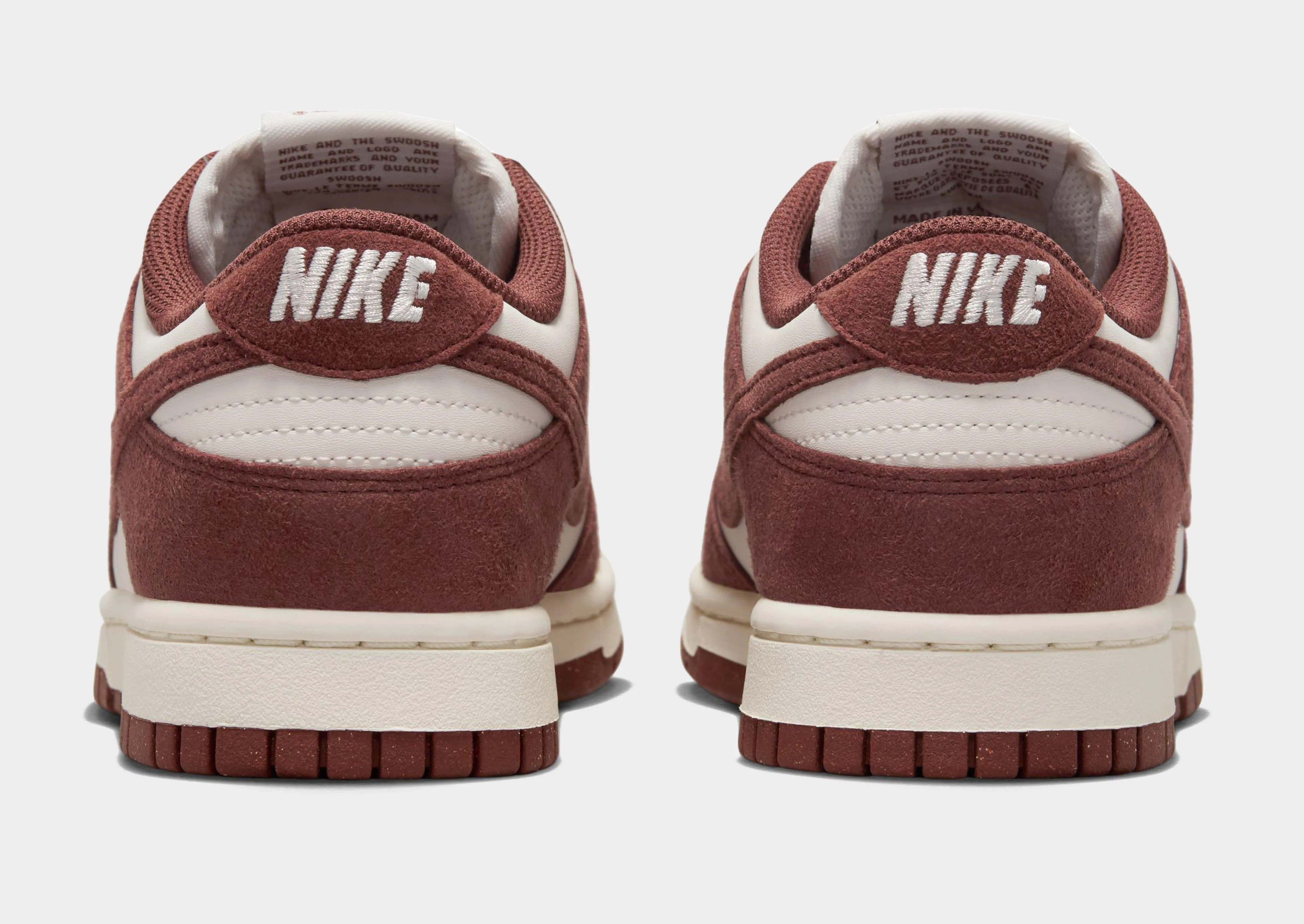 Back friendly Padded collar design Dunk Low Women's