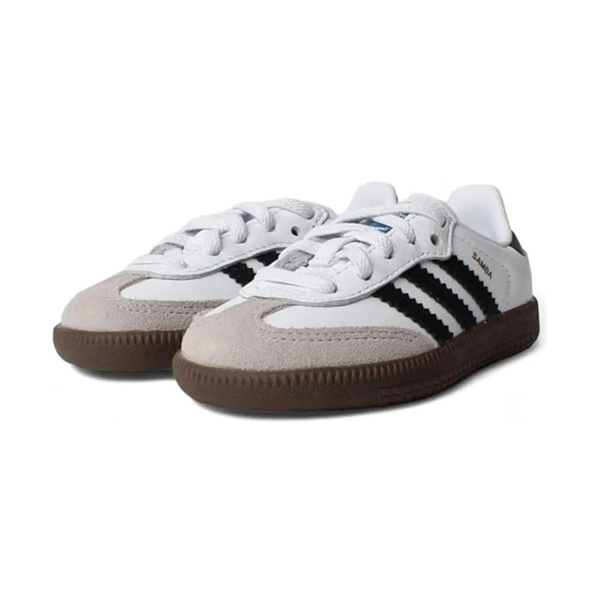 Adidas Samba OG 'Cloud White Core Black Gum' Toddler Shoes Effortless Walk
