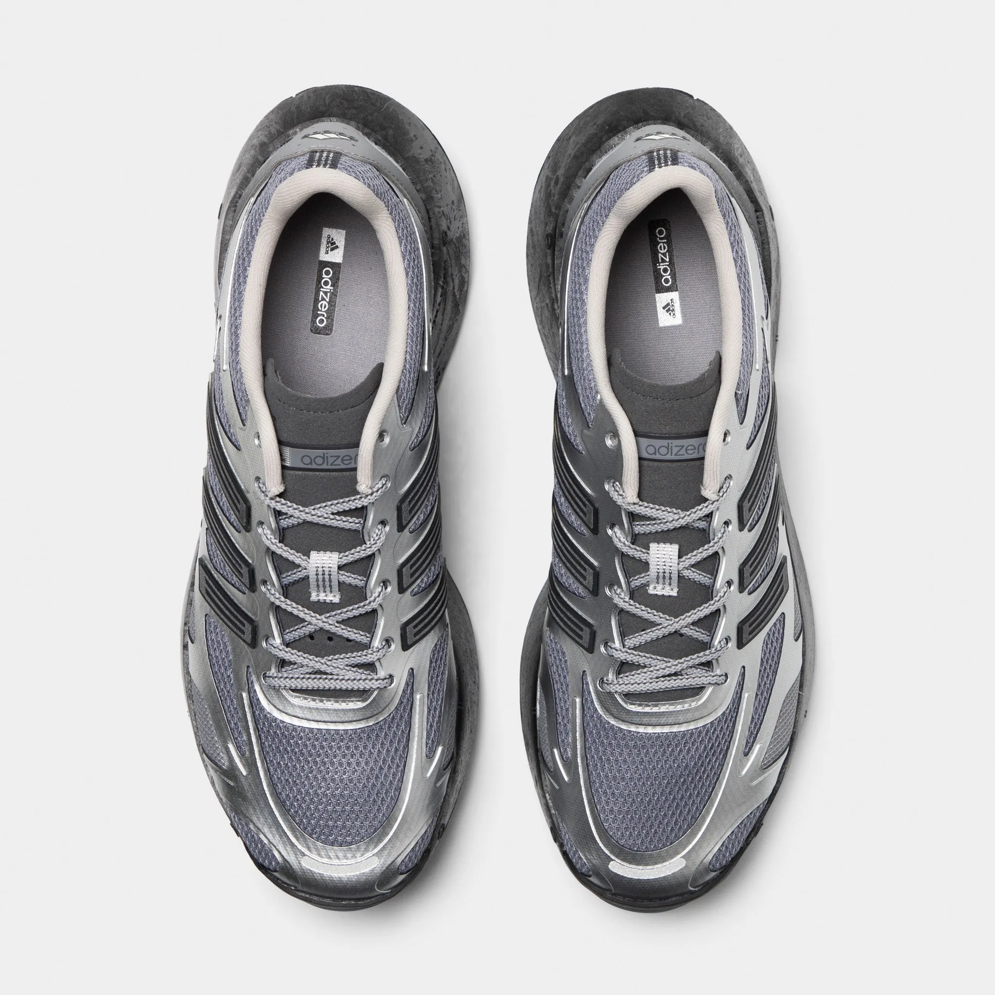 StrapClosure odor - resistant adidas Adizero Aruku Silver / Grey