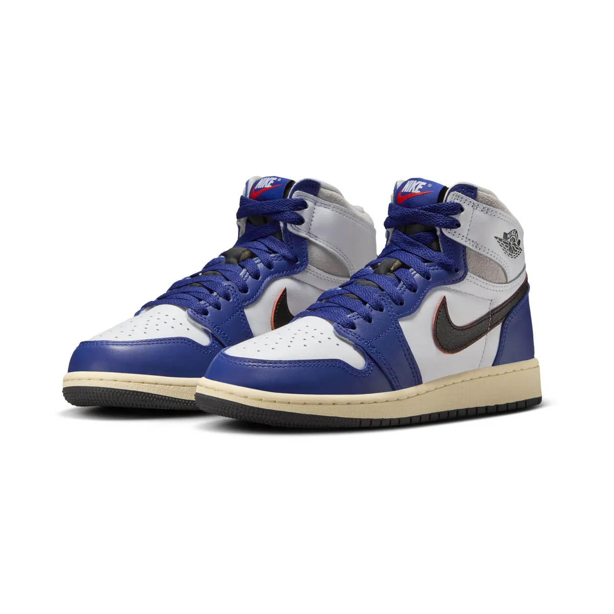 Air Jordan 1 High OG 'Rare Air Deep Royal Blue' Big Kids' Shoes Resilient Outsole Light Foam Sole