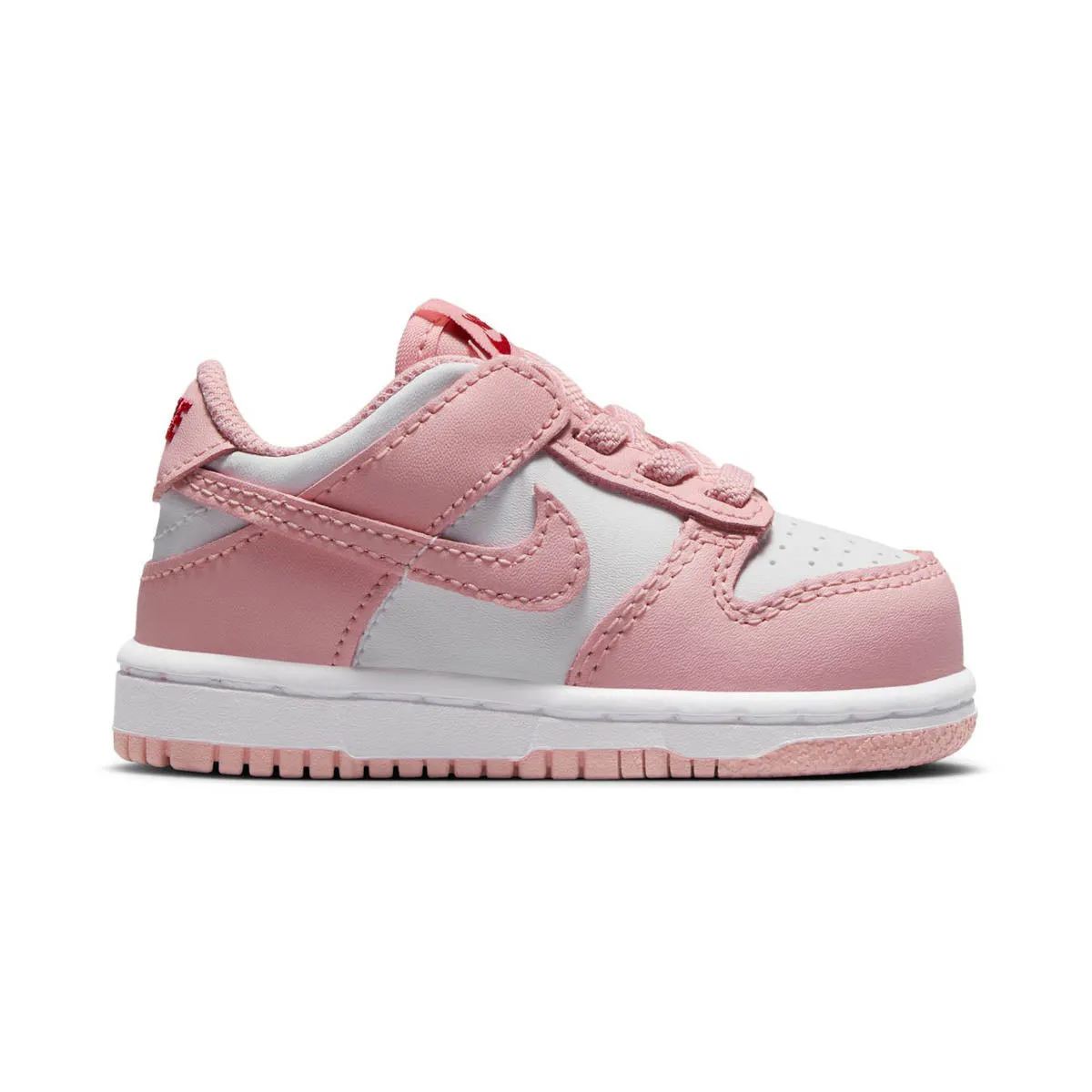 Comfort Fit High Durability Nike Dunk Low 'White Pomegranate' Baby/Toddler Shoes