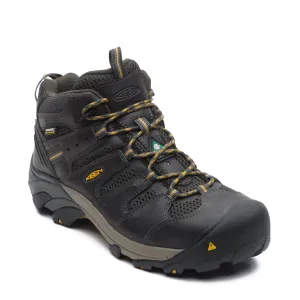 Lansing Mid Men's steel toe leather work boots 1019322EE Heavy Cushion