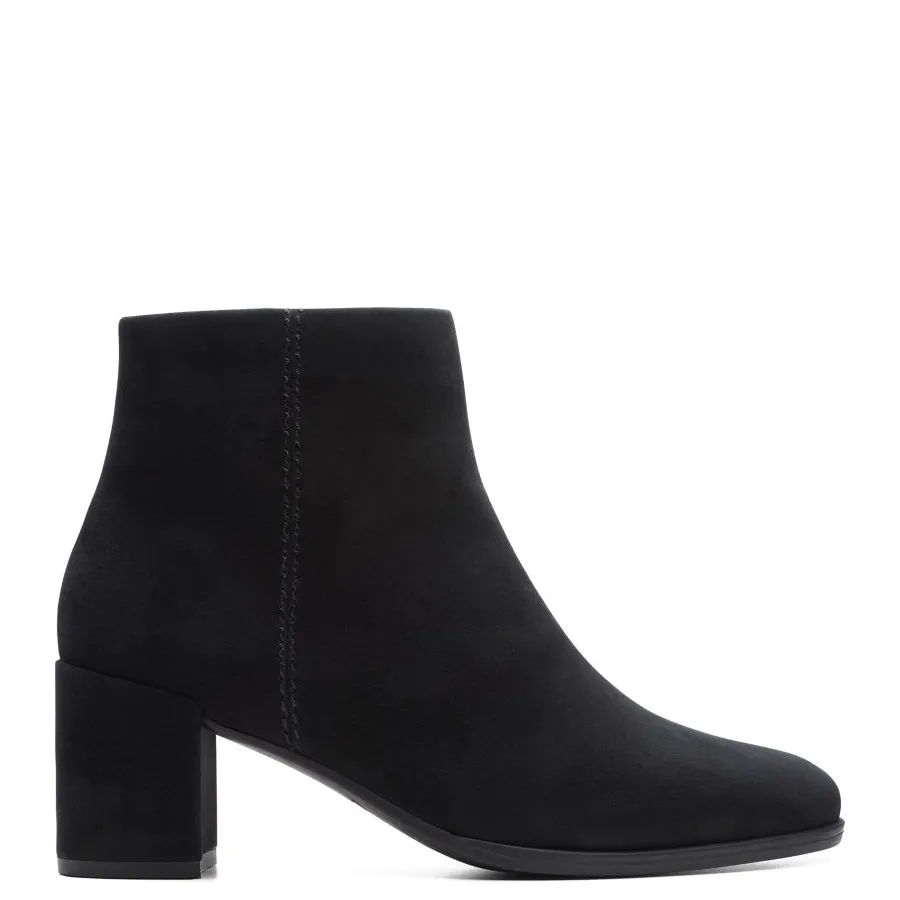 Women's Freva 55 Zip Cozy Heels Peep Toe Booties