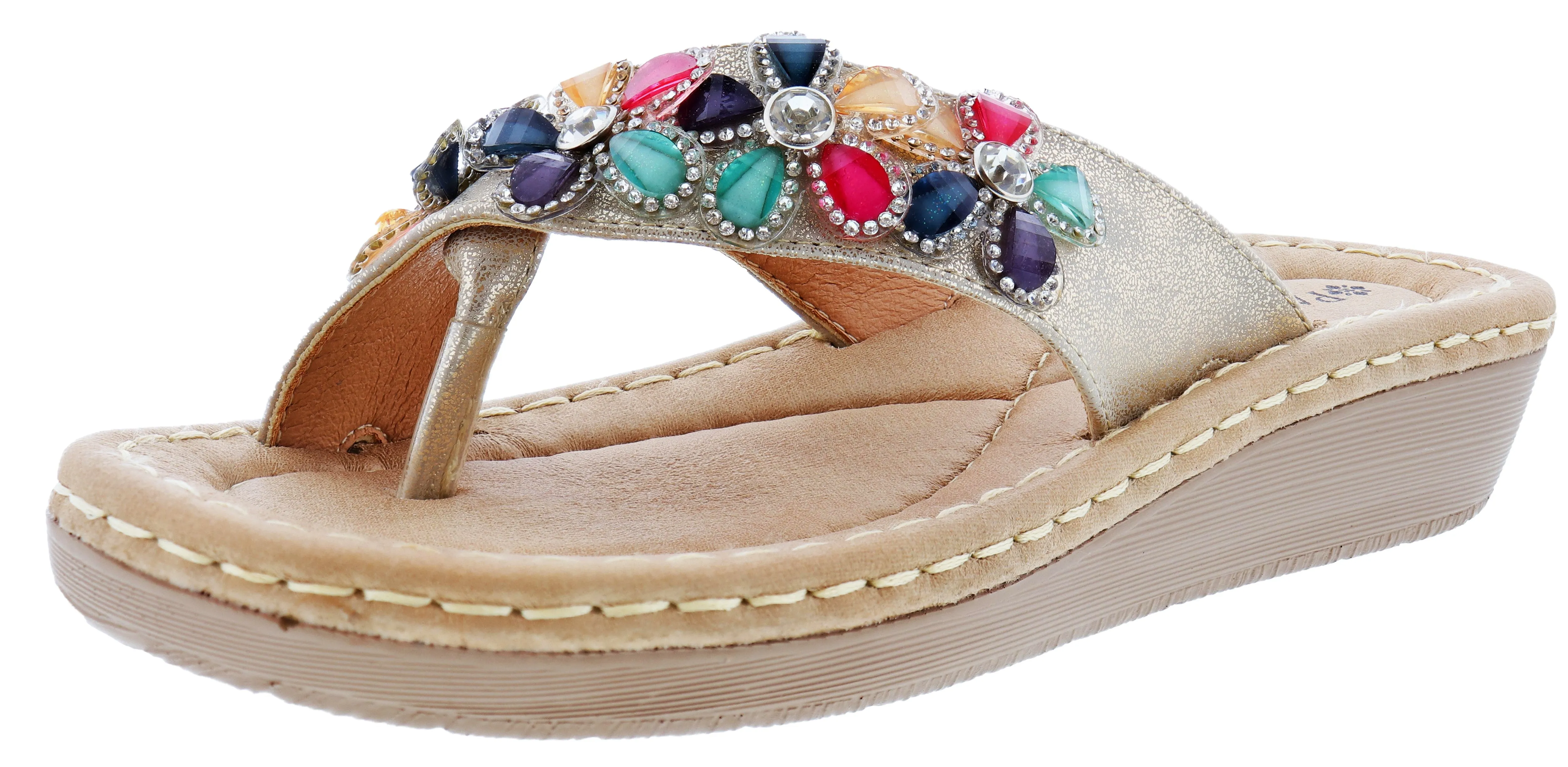Chic Style Patrizia Clarice Slide Wedge Sandals Women
